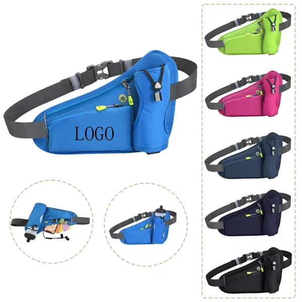 Running Waist Pack Water Bottle Holder Sport Travel Bag