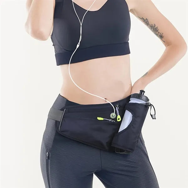 Running Waist Pack Water Bottle Holder Sport Travel Bag