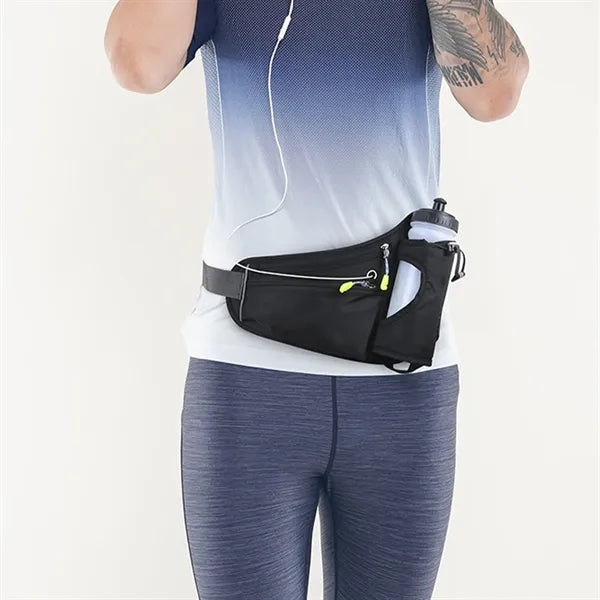 Running Waist Pack Water Bottle Holder Sport Travel Bag