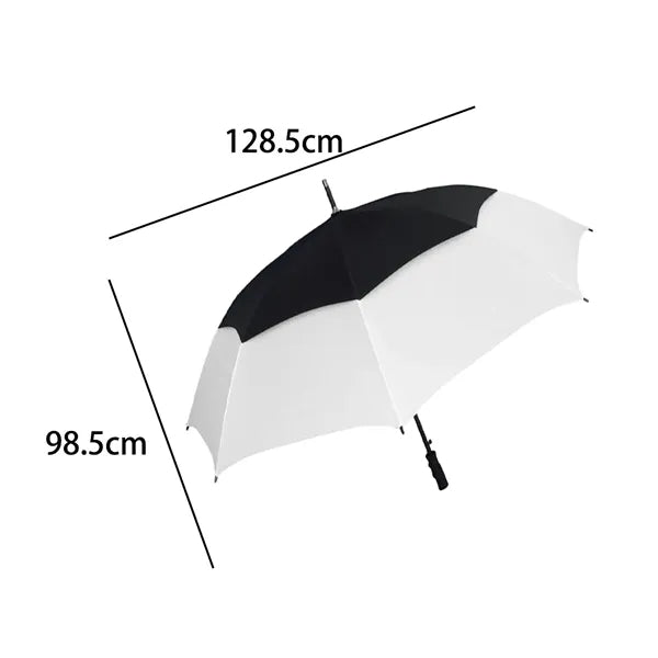 50" Double Layer Windproof Canopy Golf Umbrella