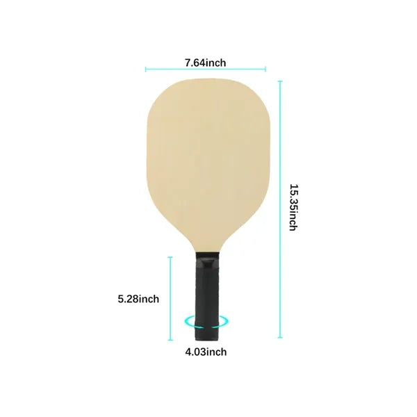 Wooden Pickleball Paddle Set