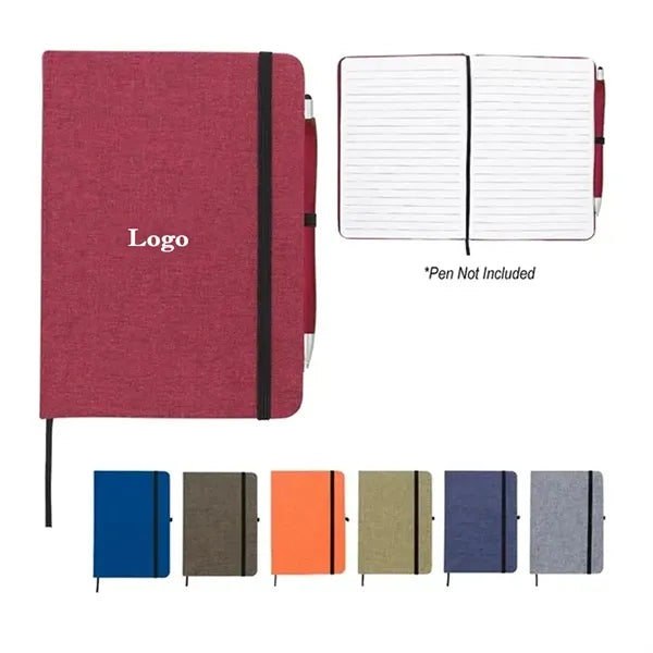 Heathered Polycanvas FSC Certified Journal
