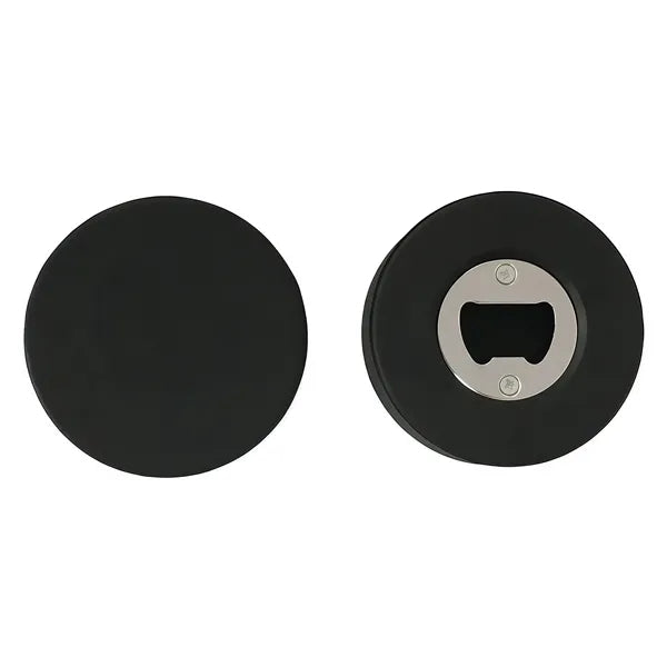 Sports Event Rubber Hockey Puck Bottle Opener