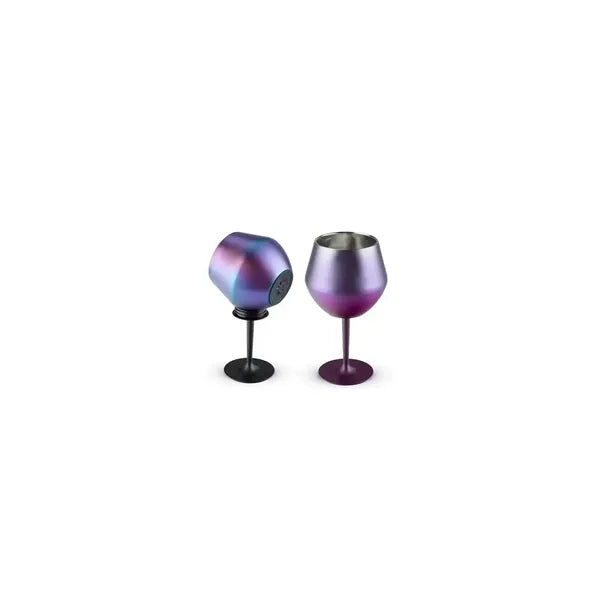 14Oz Stainless Steel Removable Champagne Goblet Wine Glass