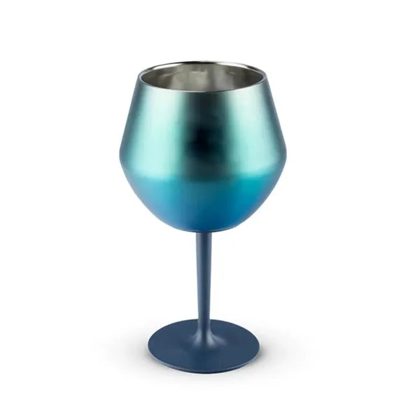 14Oz Stainless Steel Removable Champagne Goblet Wine Glass
