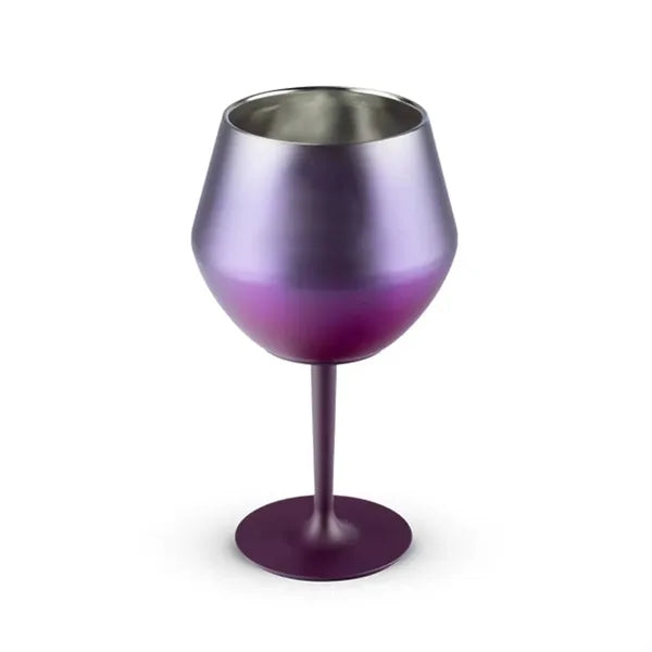 14Oz Stainless Steel Removable Champagne Goblet Wine Glass