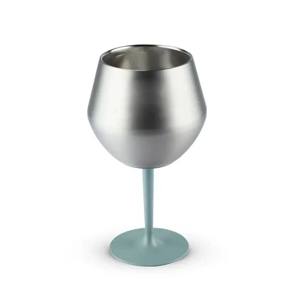 14Oz Stainless Steel Removable Champagne Goblet Wine Glass