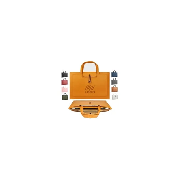 Executive Pu Leather Laptop Bag