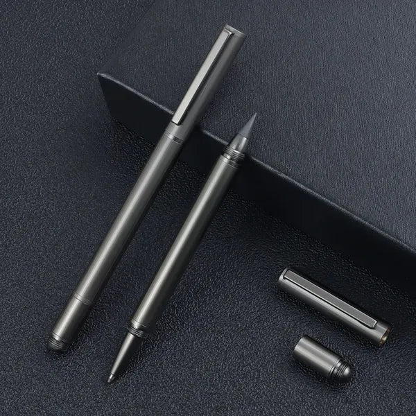 Dual-Function Metal Gel Pen
