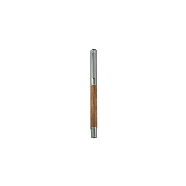 Vintage Metal & Wood Ballpoint Pen