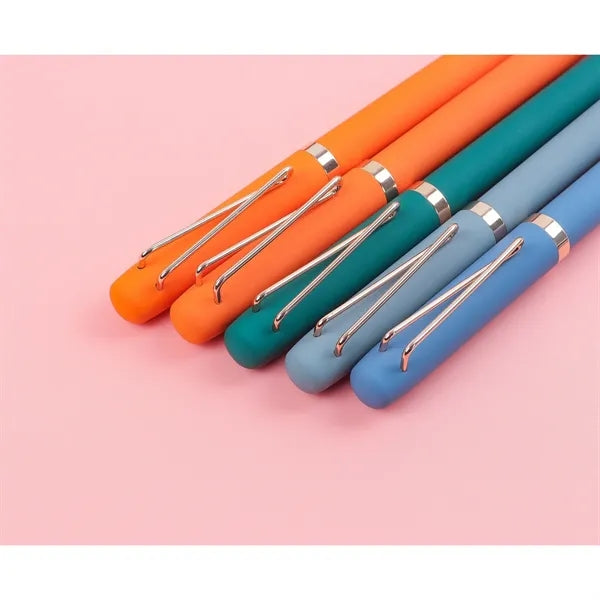 Vibrant Steel Corporate Pen