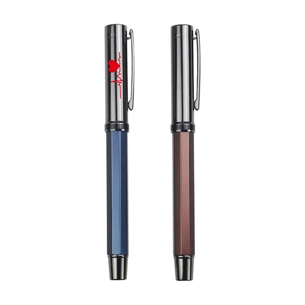 Hexagonal Corporate Steel Pen