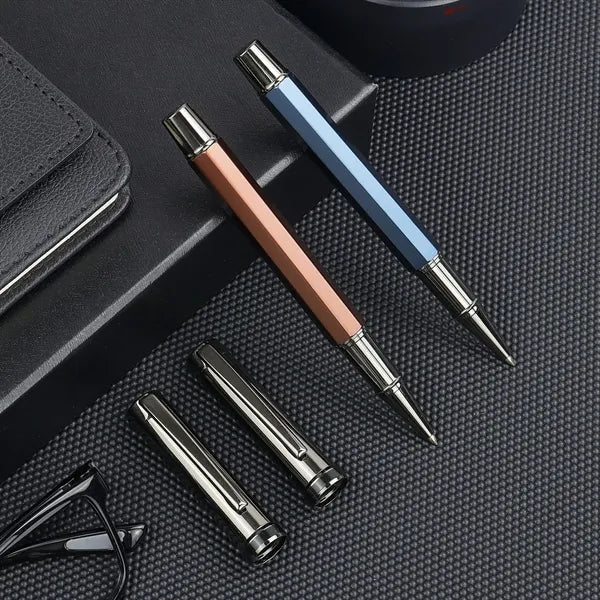 Hexagonal Corporate Steel Pen