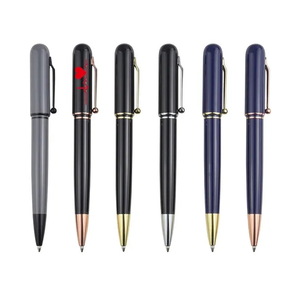 Curved Metal Executive Pen