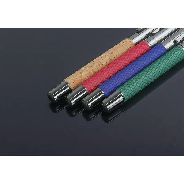 Cork-Clad Metal Rollerball Pen
