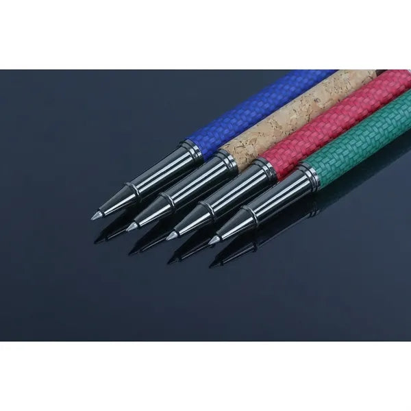 Cork-Clad Metal Rollerball Pen
