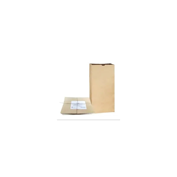 Eco-Friendly Leaf-Patterned Kraft Tote
