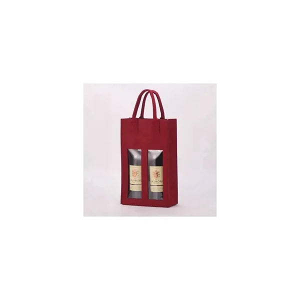 Dual-View Wine Tote Bag