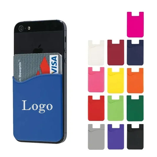 Silicone Adhesive Phone Wallet Card Holder