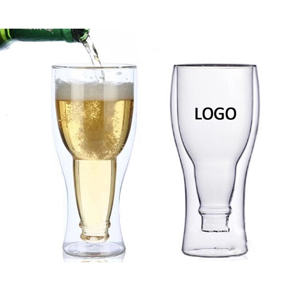 9 oz Double Wall Plastic Beer Cup