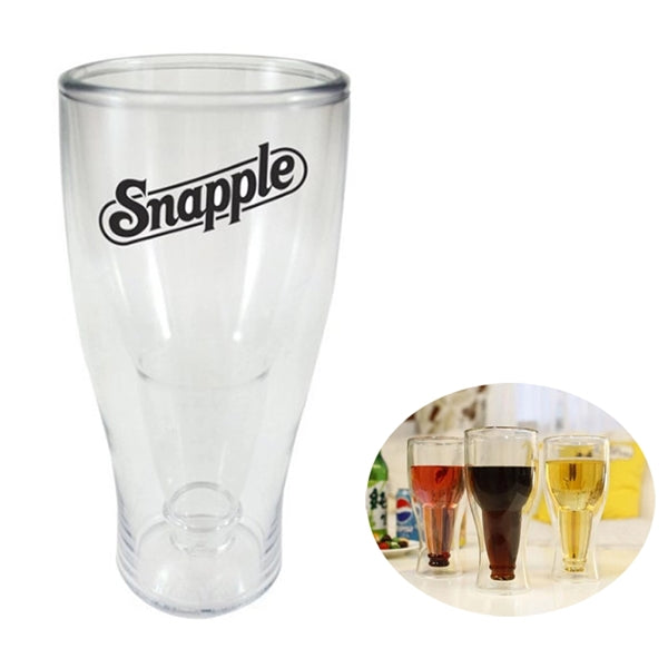 9 oz Double Wall Plastic Beer Cup