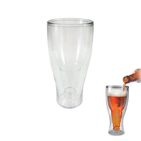 9 oz Double Wall Plastic Beer Cup