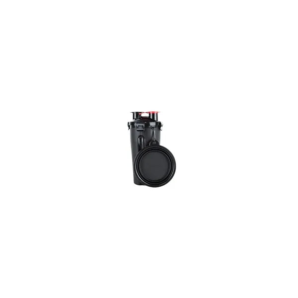 Dual-Function Pet Travel Water And Food Bowl, Black