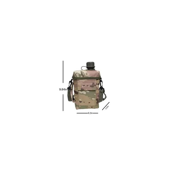 Field-Ready High-Capacity Sling Water Bottle