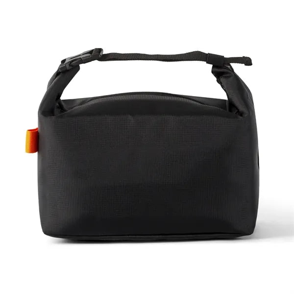 Foldable PEVA Insulated Lunch Cooler Bag with Buckle Handle