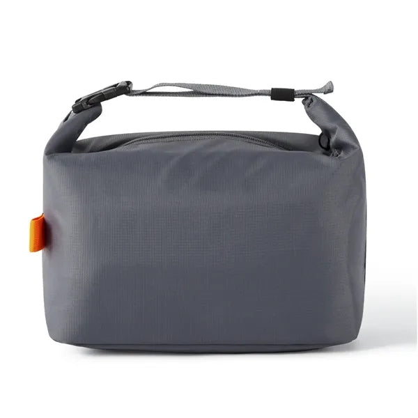 Foldable PEVA Insulated Lunch Cooler Bag with Buckle Handle