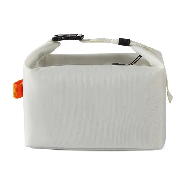 Foldable PEVA Insulated Lunch Cooler Bag with Buckle Handle