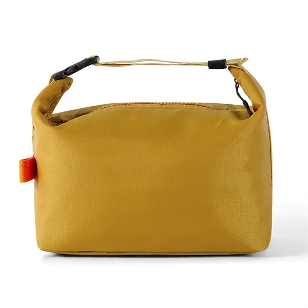 Foldable PEVA Insulated Lunch Cooler Bag with Buckle Handle