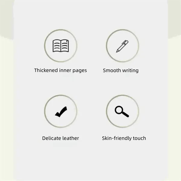 A5 Floral PU Leather Notebook