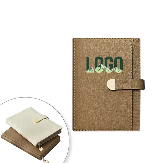 PU Leather Notebook with Pen Loop