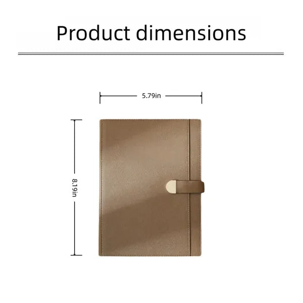 PU Leather Notebook with Pen Loop