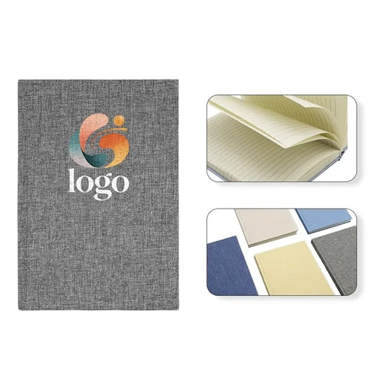 A5 Linen Hardcover Notebook