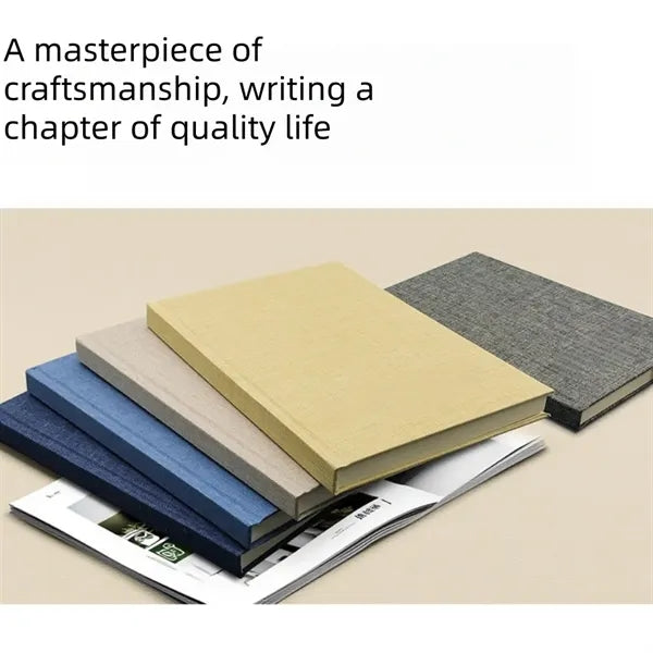 A5 Linen Hardcover Notebook