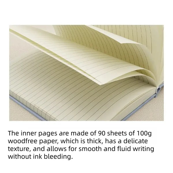 A5 Linen Hardcover Notebook