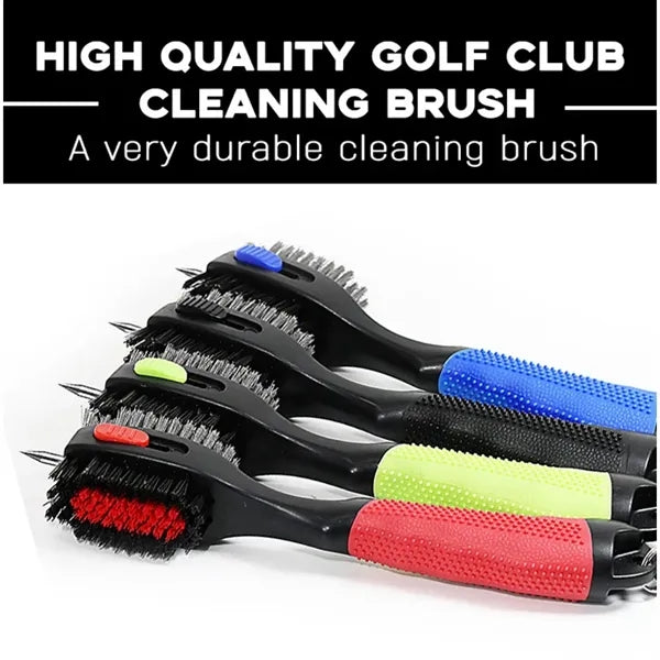 Multi-functional Golf Club Cleaning Brush
