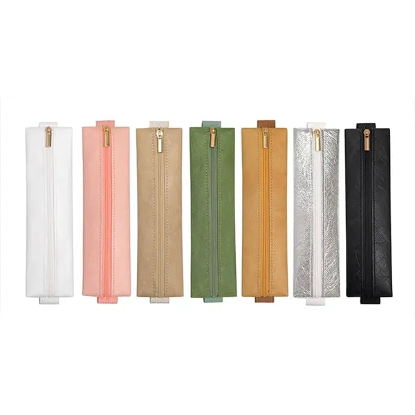 Pencil Pouch Elastic Band Desk Organizer School Office