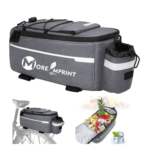 Insulated Bicycle Rear Rack Bag Waterproof Bike Trunk Cooler