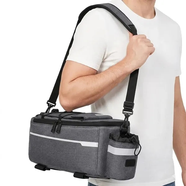 Insulated Bicycle Rear Rack Bag Waterproof Bike Trunk Cooler