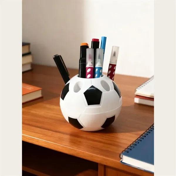 Soccer Pen Holder for Desk