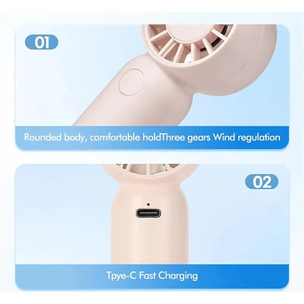 Portable Mini Handheld USB Cooling Fan