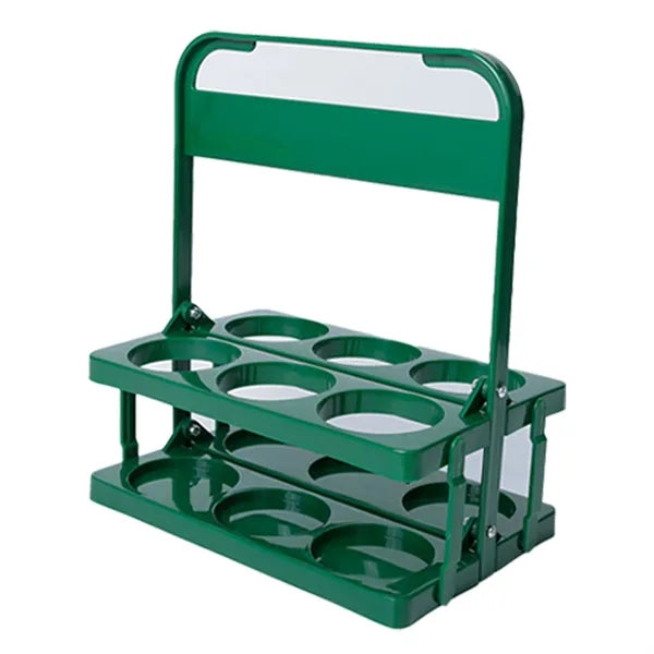 Foldable 6 Beer Collector Bottle Carrier