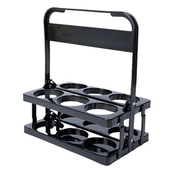 Foldable 6 Beer Collector Bottle Carrier