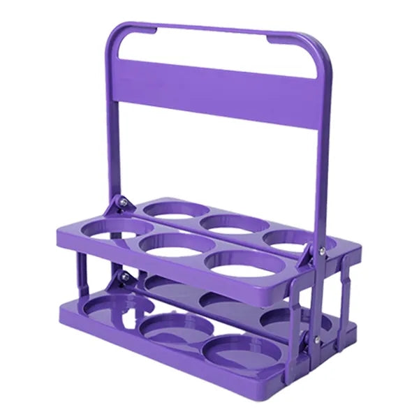 Foldable 6 Beer Collector Bottle Carrier