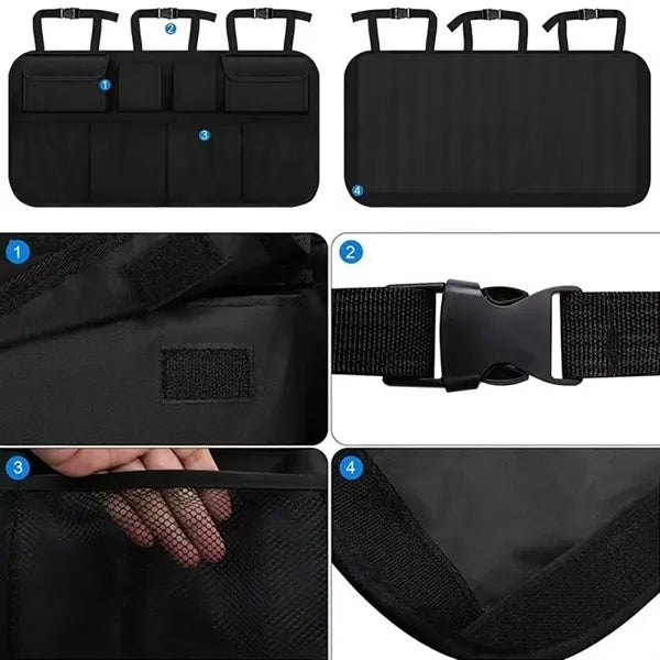 Foldable Car Back Seat Trunk Organizer