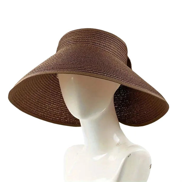 Foldable Women Summer Straw Hat