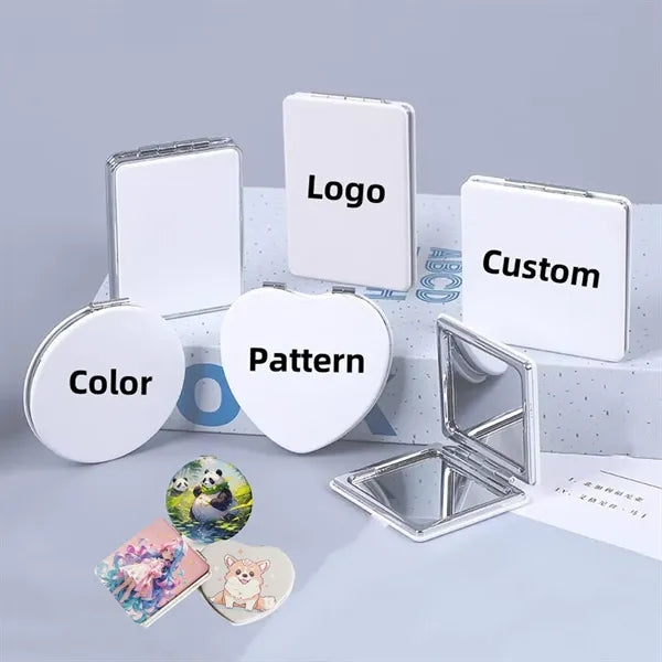 PU Handheld Folding Mirror